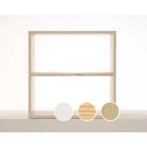 INFANSKIDS großer Würfel in Kiefer weiß