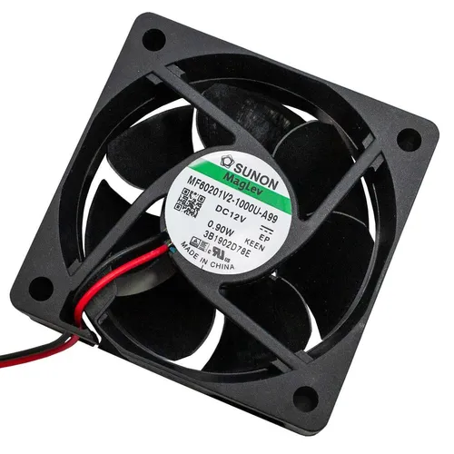 Lüfter 12V DC 0,78W 60x60x20mm 32,3m³/h 4200U/Min 32,3m³/h Sunon MF60201V21000UA
