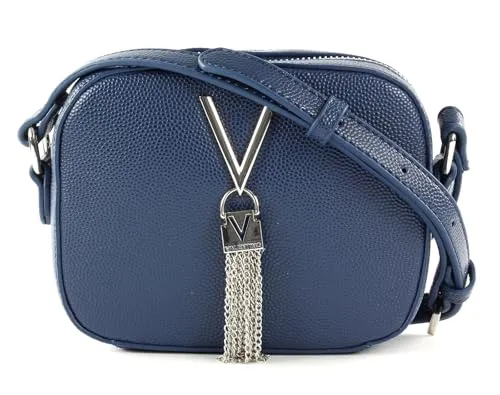 Valentino Womens 1R4-DIVINA Handbag, BLU - Elegante Damen-Henkeltasche - Damen-Henkeltaschen, stilvolles Design in Blau und ideal für jede Gelegenheit.