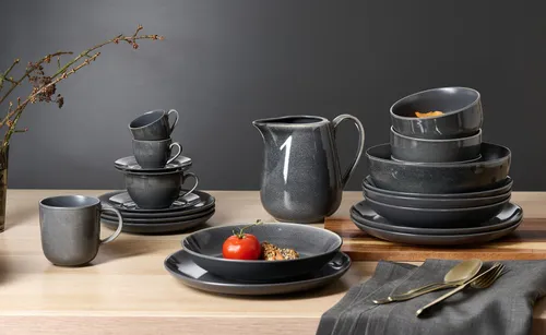 Ritzenhoff & Breker Toledo Espressountertasse 6er Set in grau von Ritzenhoff & Breker