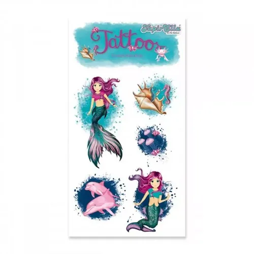 Tapir Ella Tattoo Meerjungfrau Coralie