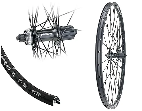 Bärwinkels 28 Zoll Hinterrad Shimano Disc Centerlock MTB 8/9/10 Fach 19-622 Hohlkammerfelge