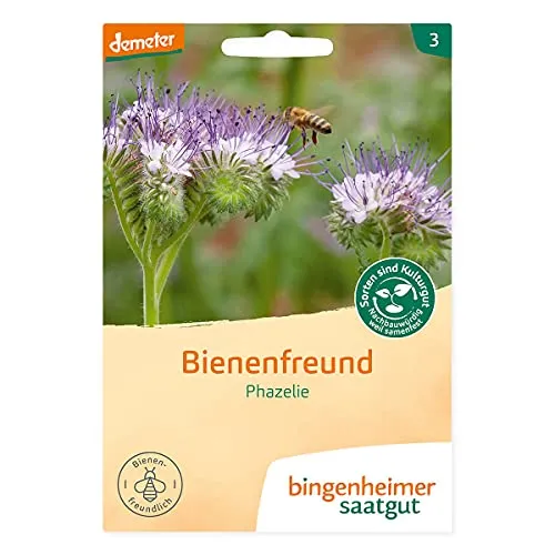 Bingenheimer Saatgut AG Samenfestes Saatgut Blumen, Bio Phazelie
