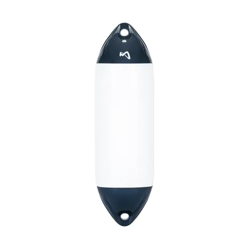 Mesle Bootsfender Ultra, ø 22 cm | 76 cm lang, Langfender aufblasbar, Bootsfender, Fender Schiff Yacht Schlauchboot