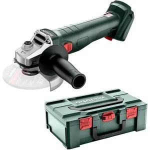 Metabo Winkelschleifer W 18 7-125, 125mm, 18V - Akku-Winkelschleifer für universellen Einsatz mit schlanker Bauform, starkem Motor und Überlastschutz. Ideal für handliche Arbeiten, Lieferung inklusive Transportkoffer.