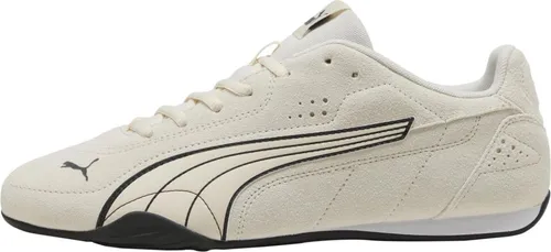 PUMA Erwachsene Catch Sneakers 42, Alpine Snow Black White in beige von PUMA