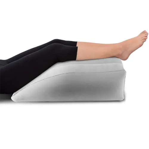 Gowkeey Venenkissen Beinhochlagerungskissen - Beinkissen für optimale Schlafqualität, verbessert die Durchblutung und reduziert Schwellungen dank ergonomischem Design und 45-Grad-Liegedesign.