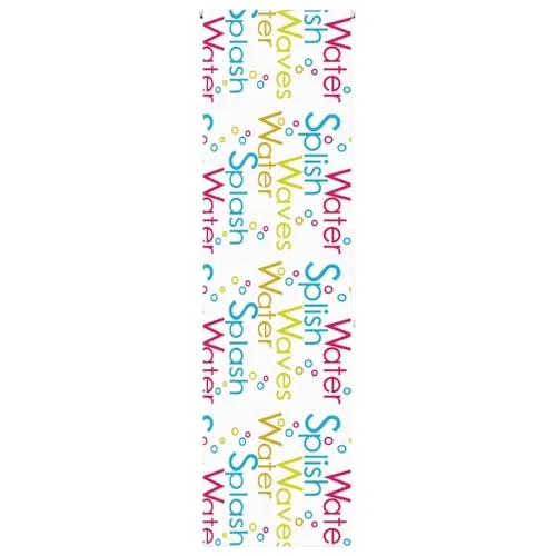 vidaXL Duschrollo 60x240 cm Stoffbreite 56 cm, Duschvorhang, Badewannenvorhang, Seitenzugrollo, Dusche Rollo, Badewannenrollo, Duschvorhang-Rollo