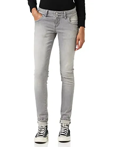 LTB Jeans Damen Molly Jeans, Dia Wash, 26W / 34L - Stylische Jeans mit zwei aufgesetzten Gesäßtaschen und Münztasche, bieten hohen Tragekomfort und eine elegante Optik für jeden Anlass.