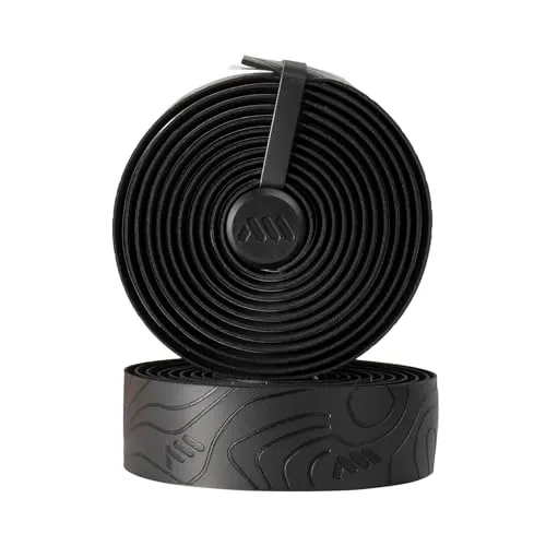 All Mountain Style Lenkerband für Gravel- und Rennrad, Ergonomisch und Komfort, Gel-Polsterung, Rutschfest, Inklusive Lenkerstopfen, Ideal für Straße und Gelände