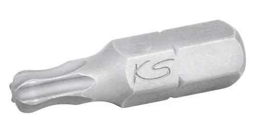 KS Tools 911.3398 9113398 Torx-Bit T 30 Spezialstahl vernickelt C 6.3 5St.