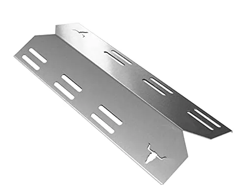 Kette´s Grillzubehör Brennerabdeckungen/Flammbleche/Aromaschienen aus Edelstahl kompatibel mit Landmann Triton Maxx 4.1