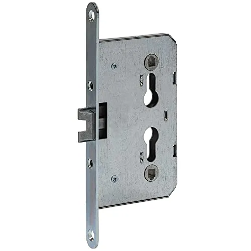 ABUS Einsteckschloss ES SI PZ LR Z 65 72 20 - Einsteckschloss für Neben- und Sickentüren, ideal für DIN L und DIN R, mit sicherem Riegelausschluss und robustem Schlosskasten.