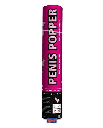 Horror-Shop Penis Party Popper Konfetti Bombe für JGA & Bachelorette Party