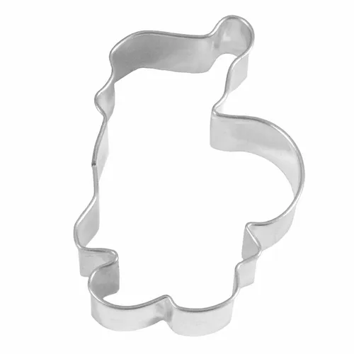 Birkmann Ausstechform Weihnachtsmann Ausstecher Plätzchenform Weißblech 7.5 cm