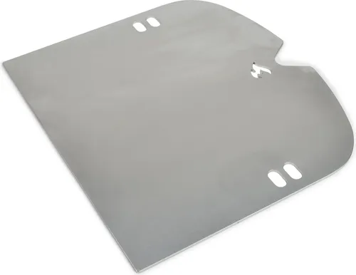 Edelstahl Grillplatte für Weber Traveler - Massiv und Langlebig - Grillplatten für Weber Traveler, maßgenau und aus 3 mm starkem Edelstahl für eine robuste und langlebige Grillfläche. Ideal als Ersatz für eine Gussrost-Hälfte und einfach zu reinigen!