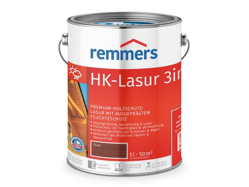 Remmers HK-Lasur teak, 5 Liter von Remmers