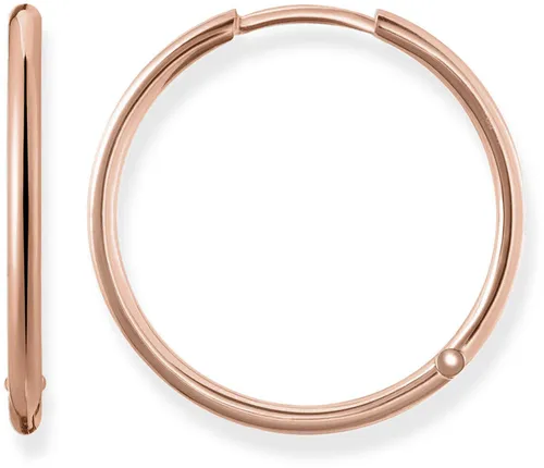 Thomas Sabo Damen-Creole 925 Sterlingsilber CR610-415-12 - Ohrringe für Damen aus 925er Sterlingsilber, perfekt kombinierbar mit anderen Schmuckstücken und ein ideales Geschenk für besondere Anlässe.