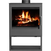 Victoria 05 Kaminofen Modena schwarz