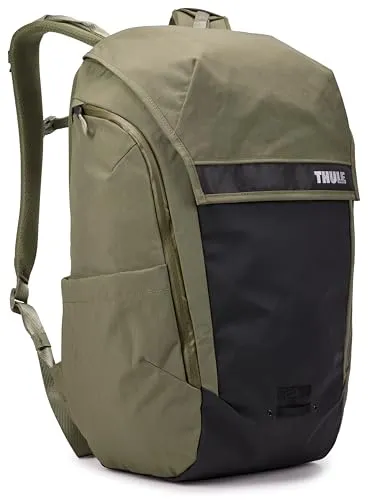 Thule Rucksack Paramount Backpack 24L - Soft Green - Notebook-Rucksack mit Rolltop und mehrfachen Zugängen, ideal für den sicheren Transport von Laptops bis 16