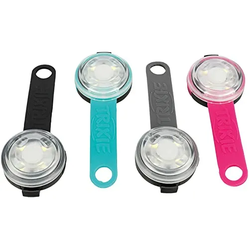 USB Silikon Blinki - Leuchtendes Hundehalsband mit USB Ladefunktion - Halsbänder: Reflektierendes und wiederaufladbares Silikon-Hundehalsband für optimale Sichtbarkeit und Sicherheit in der Dunkelheit.