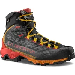La Sportiva Aequilibrium Hike GTX Carbon M - Wanderschuhe für Herren mit GORE-TEX® Membran – 100% wasserdicht und atmungsaktiv. Ideal für anspruchsvolle Touren mit hervorragendem Grip durch Vibram® Sohle und Double Heel™ Technologie für optimalen Komfort.