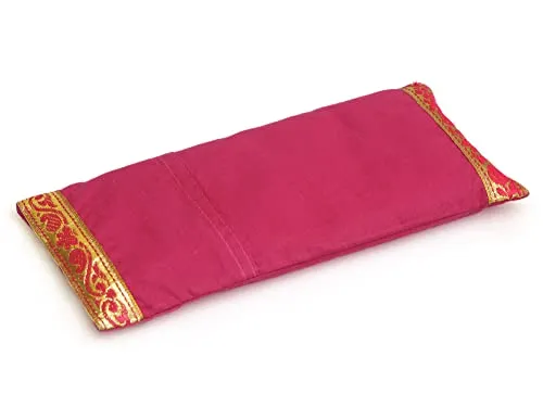 Yogishop Augenkissen lakshmi's choice bordeaux gold
