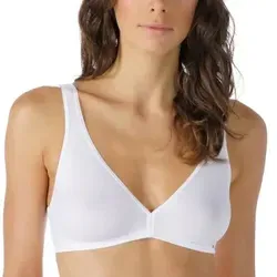 Mey Tagwäsche Serie Soft Shape Damen Bustiers Weiss XS(36) - Funktionsunterwäsche mit natürlichem Tragekomfort, elastischer Passform und hygienischem Baumwolleinsatz für ein frisches Gefühl den ganzen Tag.
