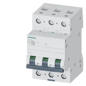 Siemens 5SL6310-6 SENTRON Miniature Circuit Breaker 3P 10A B 6kA