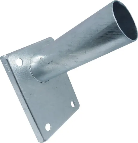 Dotlux Verzinkte Wandhalterung für Straßenleuchten 60mm - Wandhalterung aus verzinktem Stahl für Straßenleuchten, robust und langlebig, ideal für Innenbeleuchtung.