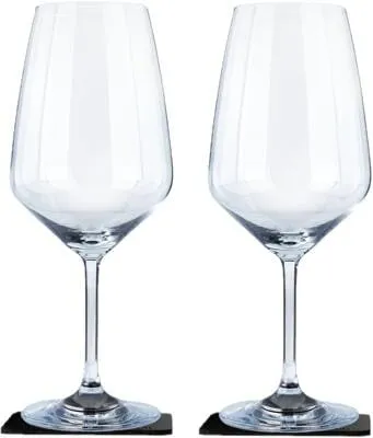 silwy Magnet Rotweingläser 2er-Set - Standsichere 650ml Rotweingläser aus robustem Tritan Kristallglas mit innovativem Magnet im Boden. Ideal für unbeschwerte Abende, da die mitgelieferten Nano-Gel-Pads rückstandslos entfernbar und wiederverwendbar sind.
