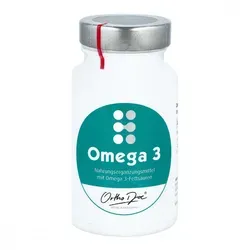 Orthodoc Omega 3 Kapseln - Nahrungsergänzungsmittel mit hochdosierten Omega 3 Fettsäuren, unterstützt die Herzgesundheit und fördert die allgemeine Wohlbefinden.