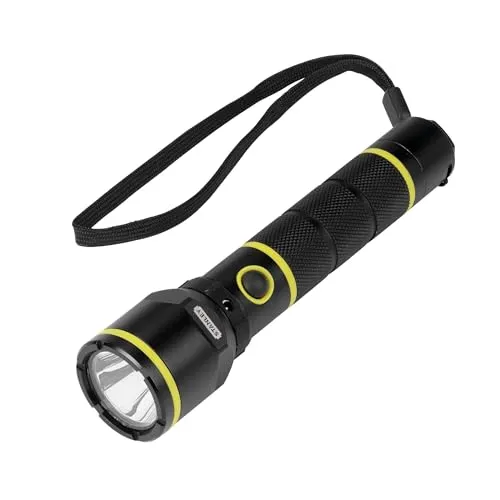 STANLEY Akkutaschenlampe – kraftvoll und tragbar - Taschenlampen für jede Gelegenheit, akkubetrieben mit langer Laufzeit und ideal für Outdoor-Aktivitäten oder Notfälle.