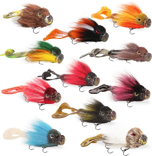 Miuras Mouse Big 23cm 95g - Hechtköder, Farbe:Sunset