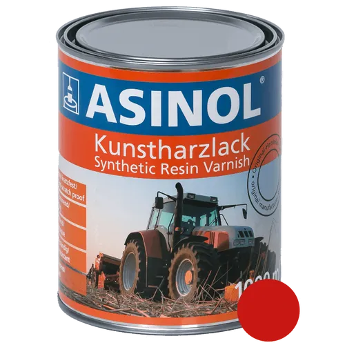  Kunstharzlack RAL 3020 Verkehrsrot 1.000 ml Lack Farbe ASINOL 15,98 EUR/l