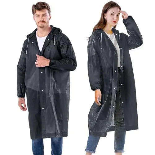 AOKITO Regenponcho für Damen und Herren
