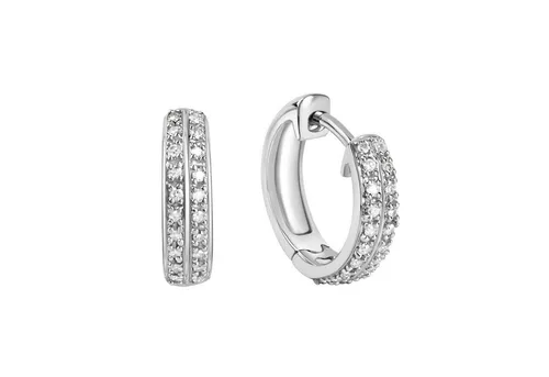 Diamonds by Ellen K. Paar Creolen Gold 585 mit 40x Brillant von Diamonds by Ellen K.