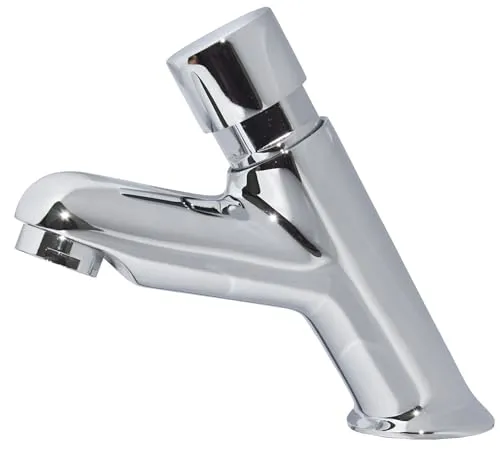 Daloual - Zeitgesteuerte Kaltwasser-Armatur, Selbstschluss Standventil, selbstabschaltende Waschbecken Armatur