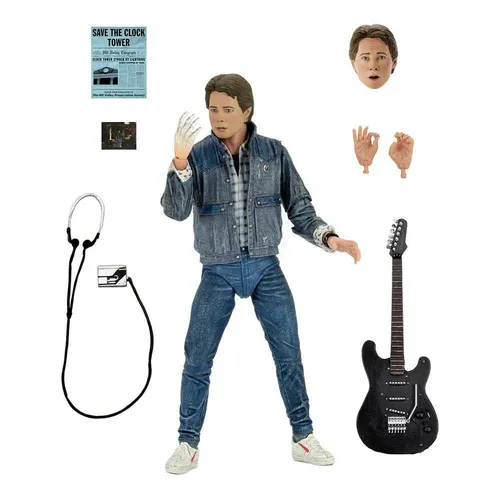 BACK TO THE FUTURE Marty McFly Audition Figur - Action-Figur aus Zurück in die Zukunft, neu und originalverpackt, ideal für Sammler und Fans der Kultfilmreihe.