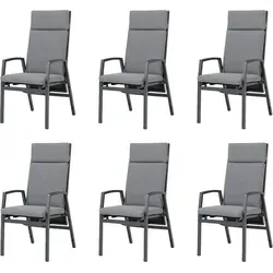 Gardissimo VIGO MOVE Alu Diningsessel in grau von Gardissimo