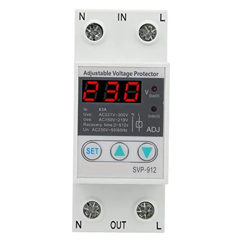 Spannungsschutzrelais 230V SVP-912 mit Digitalanzeige