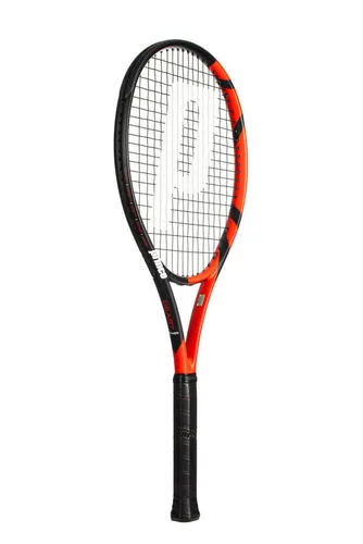 Prince Tennisschläger Beast Power 100in - 285g - Rot/Schwarz 2024 - Tennisschläger für Club-Niveau, ideal für Einsteiger und Fortgeschrittene. Leichtes Racket mit 285g für hervorragendes Handling und Präzision.
