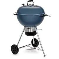 Holzkohlegrill Master-Touch GBS C-5750 Slate Blue, Ø 57cm - Grillsystem mit verchromtem Stahlrost, großzügiger Grillfläche von 2.342 cm² für perfektes Grillvergnügen mit Holzkohle.