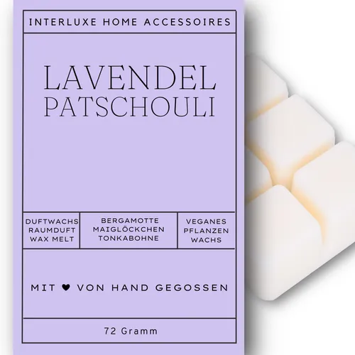 Interluxe Duftmelt Lavendel Patschouli von Interluxe