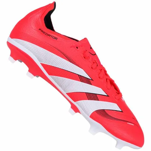 adidas Unisex Predator League Fußballschuhe - Vielseitige Fußballschuhe mit Hybridfeel Obermaterial und Strikescale Gummilamellen für optimalen Ballkontakt, ideal für verschiedene Bodenarten.