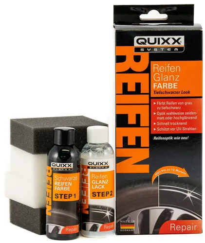 Quixx Reifen Glanz Farbe Set