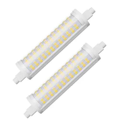 BVCL R7s LED 118mm, 16W Lampen Ersatz für 160W Halogenlamp Glühbirne, 1600lm 230V Nicht Dimmbar, 2er Pack(Warm white 3000K)