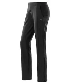 Joy Sportswear Jogginghose SINA für Damen - Kurzgröße 24, Black - Trainingsbekleidung: Bequeme Jogginghose aus weichem Stretch-Material, ideal für Sport und Freizeit, mit zwei praktischen Eingriffstaschen.