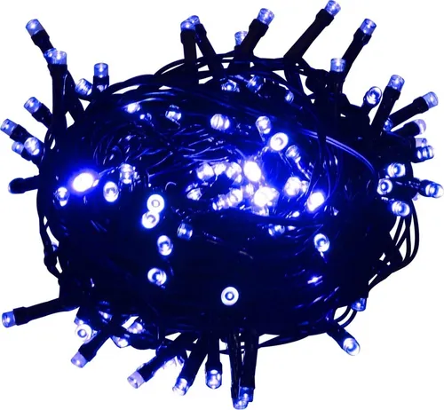 vidaXL LED-Lichterkette mit 150 LEDs Blau 15 m PVC in blau von vidaXL
