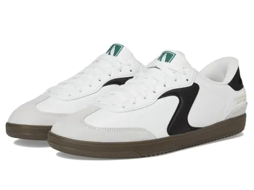 Skechers Herren Hotshot Relegate Sneaker – Weißes Duraleather Wildleder, Größe 43 EU